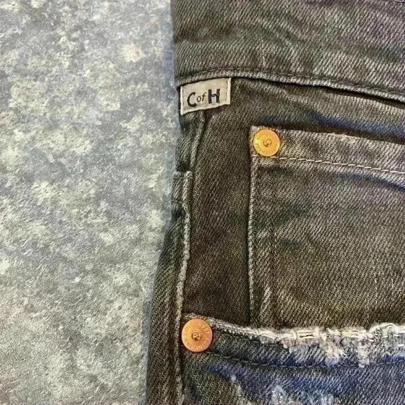 Citizens of Humanity Mens Noah Super Skinny Jeans 33x32 Grey Distressed Premium - Picture 3 of 12